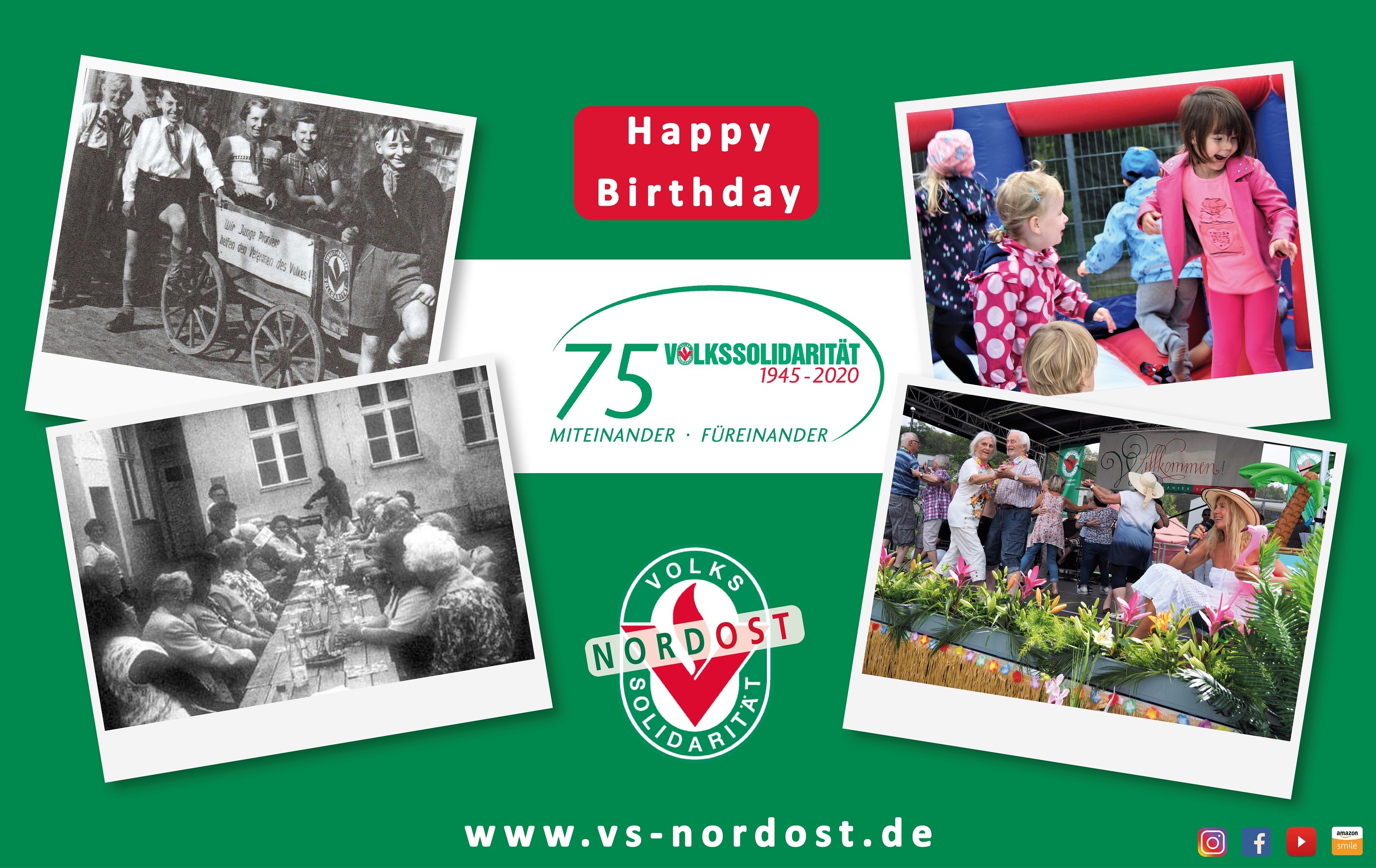 Read more about the article 75 Jahre Volkssolidarität – Happy Birthday