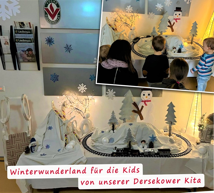 Read more about the article Winterwunderland für die Dersekower Kids